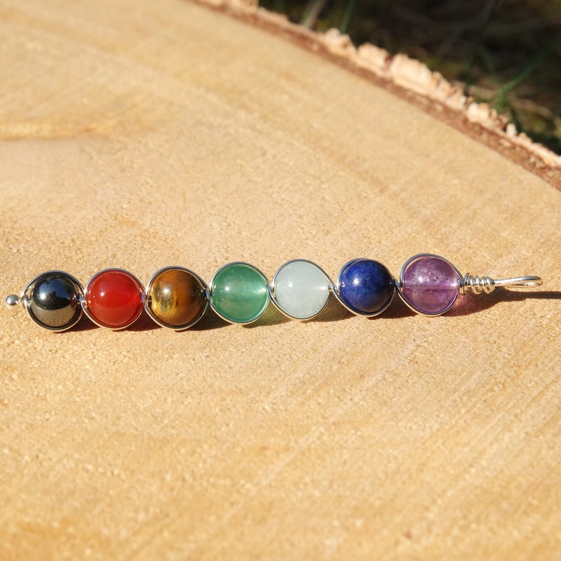 chakra hanger zilver