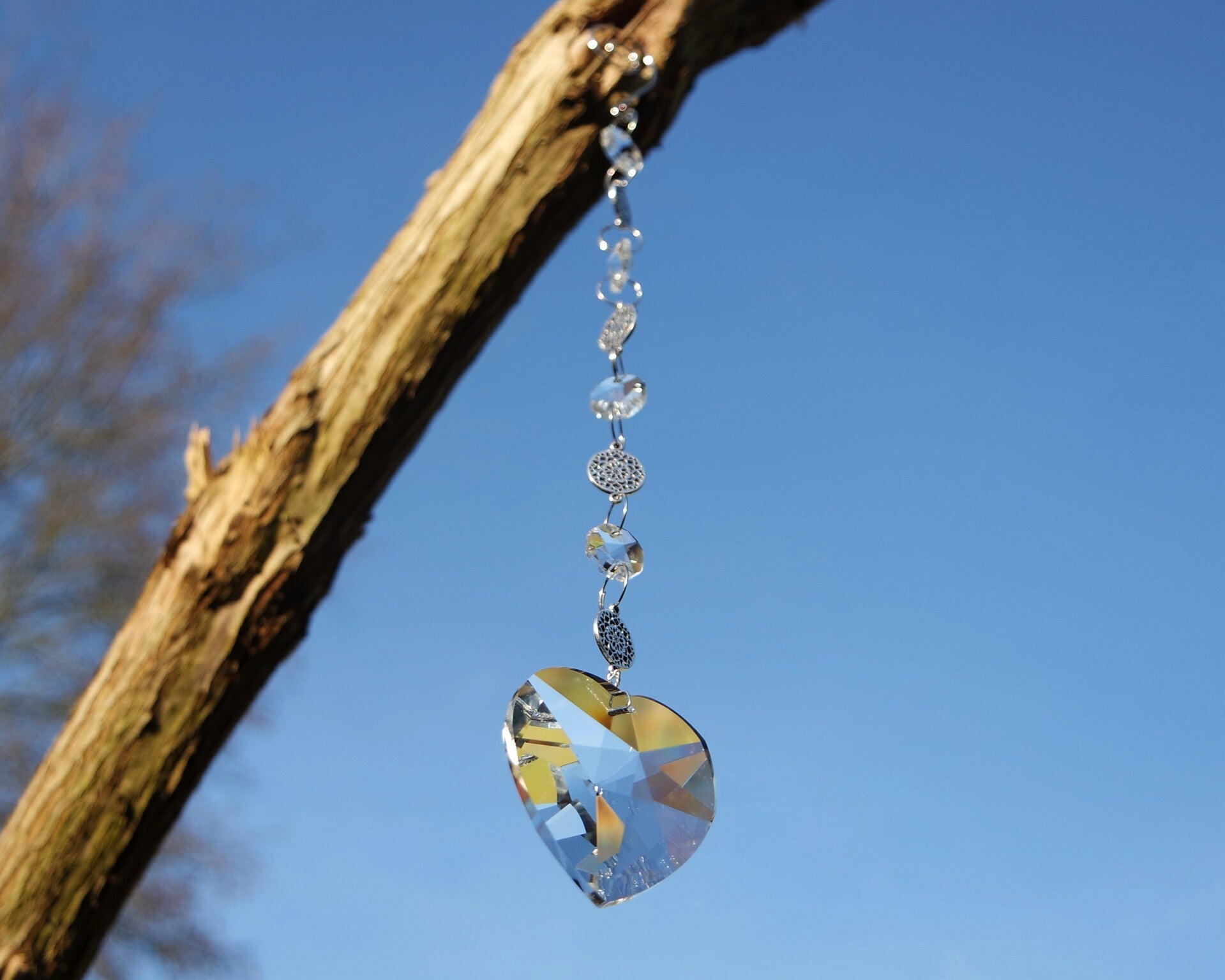 zonnevanger met kristal