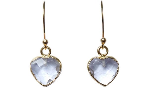 Bergkristal Vermeil Oorbellen