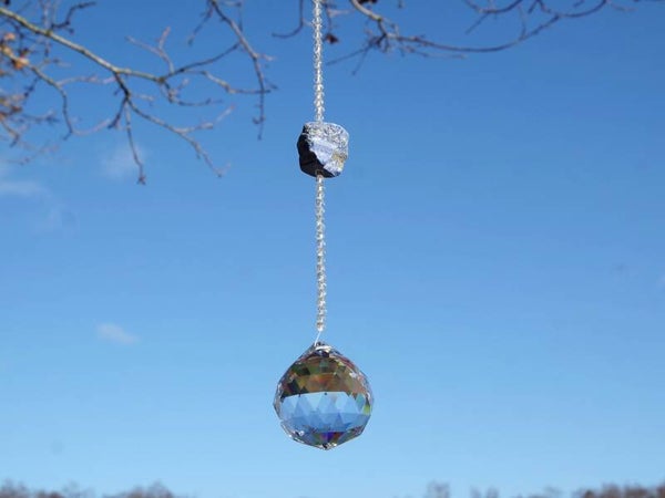 Lapis Lazuli Suncatcher 40mm - ruw