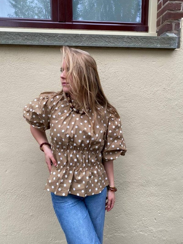 Olivia top beige
