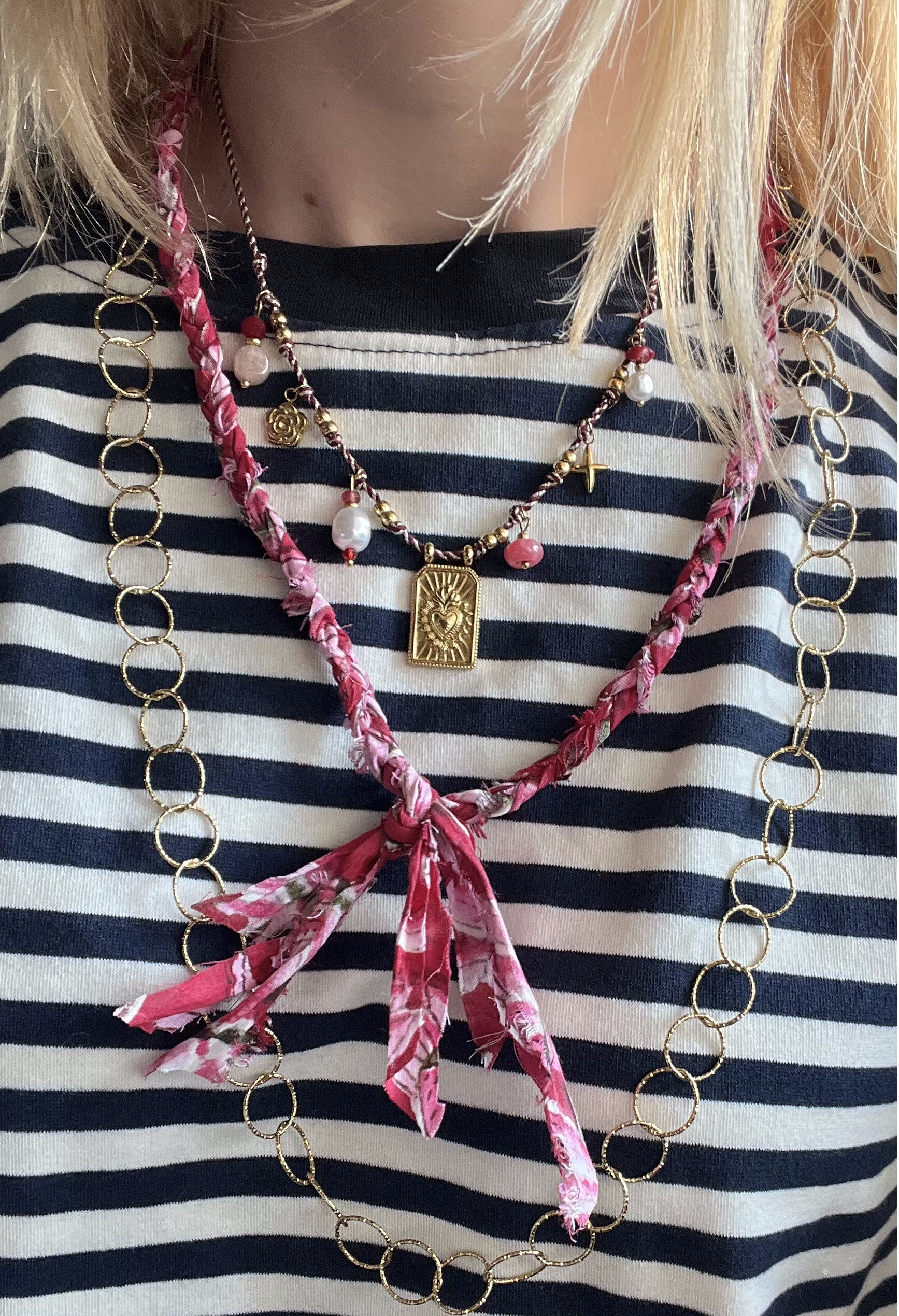 Lieve bandana necklaces