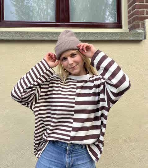 Nora longsleeve | Brown