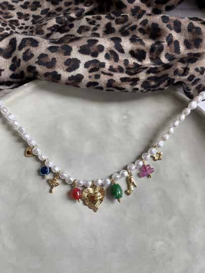 Lotte necklaces | Goud