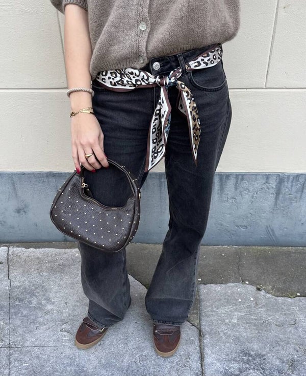 Studs bagg mini brown