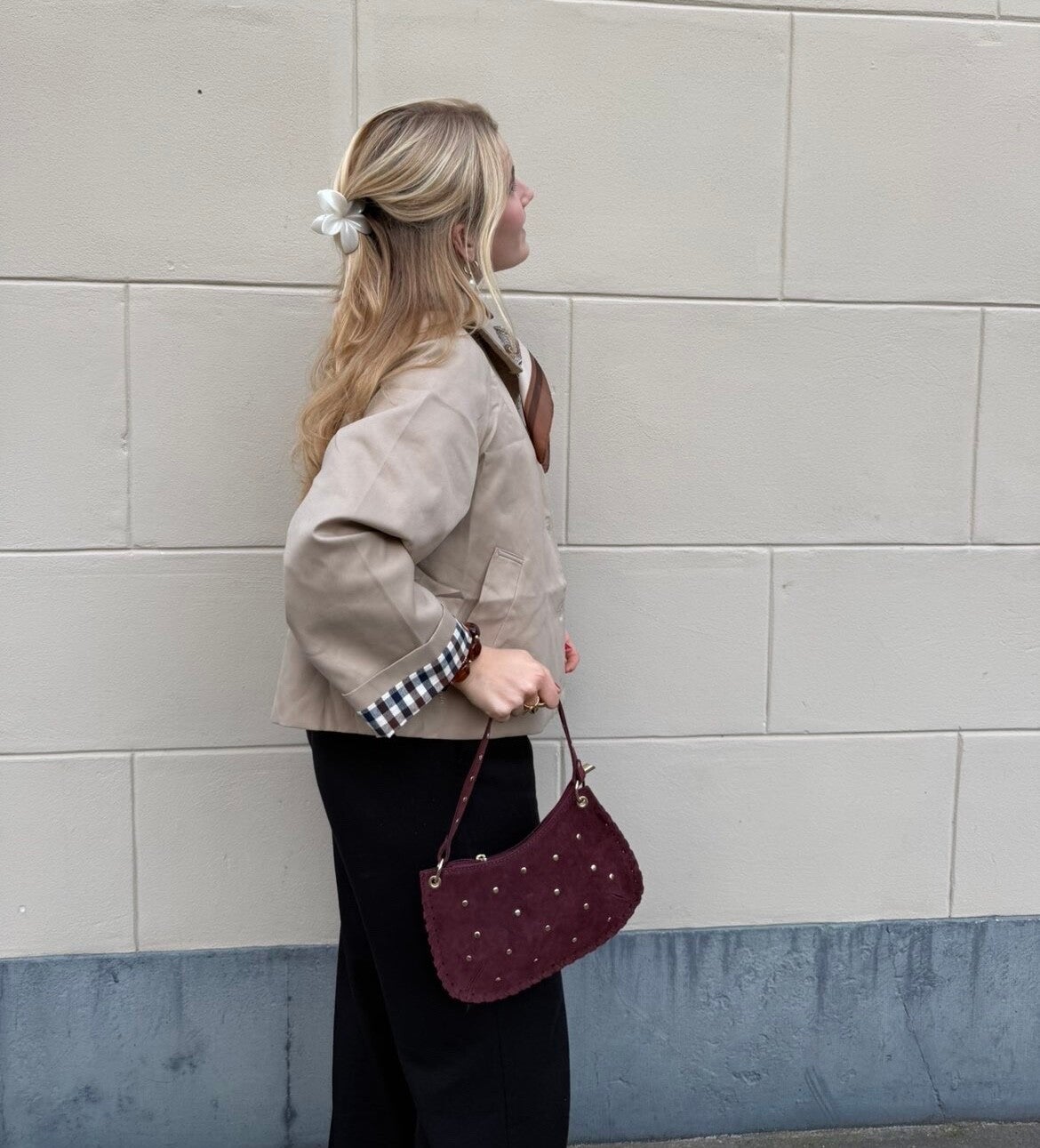Tess bagg bordeaux
