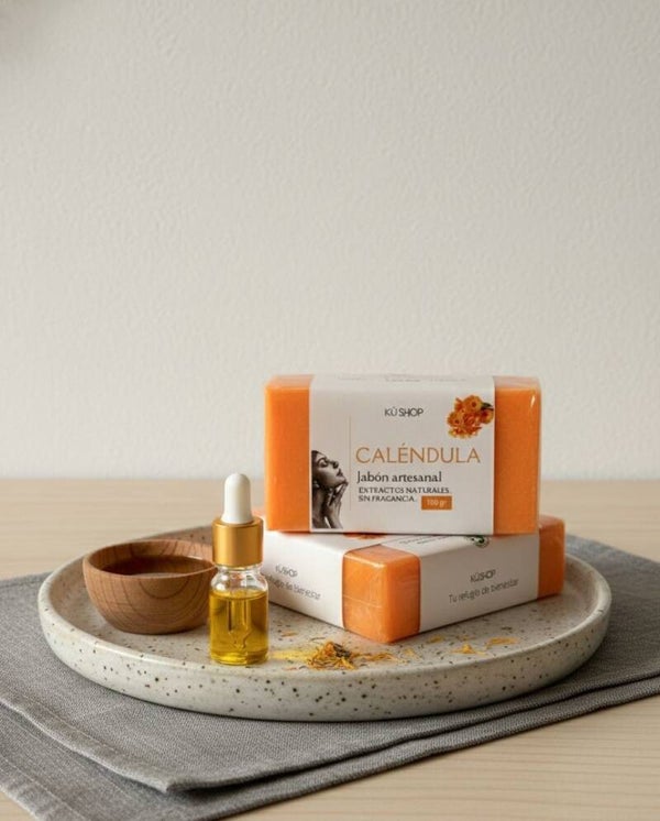 Jabón de Calendula: Antiséptico