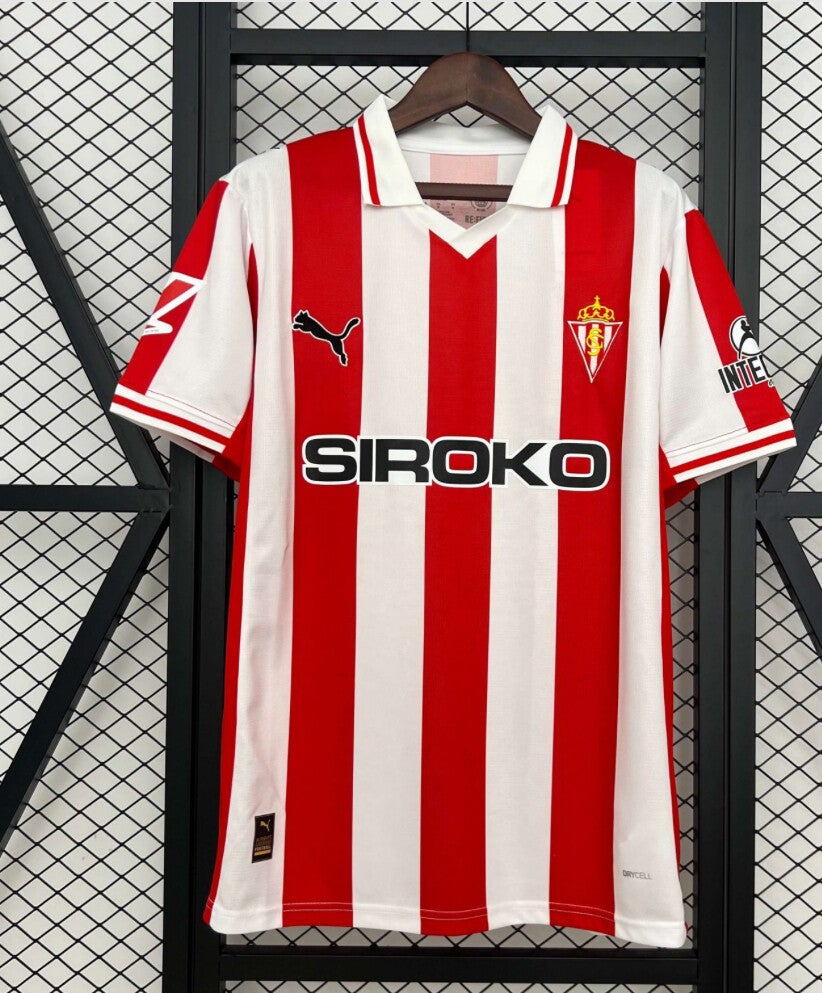 Sporting de Gijón Temporada 2025-2026/ Primera Equipación