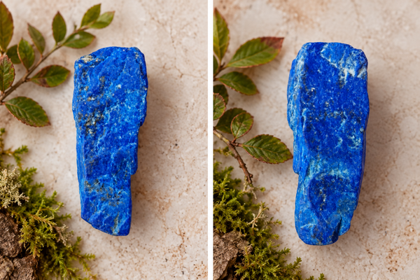 Lapislazuli-Anhänger aus Afghanistan – blaues Einzelstück