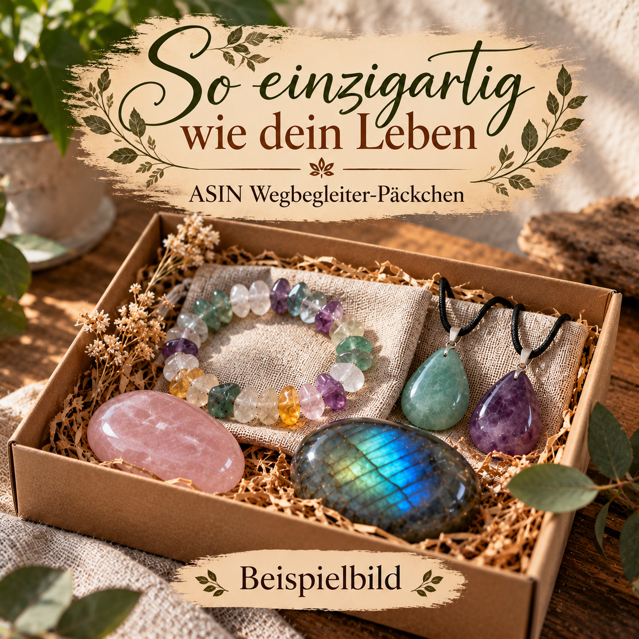 Asin Wunsch-Päckchen: So einzigartig wie dein Leben!