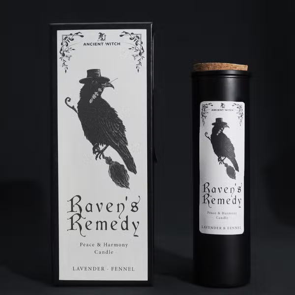 Ancient Witch Collection - Reinigungskerze „Raven’s Remedy“