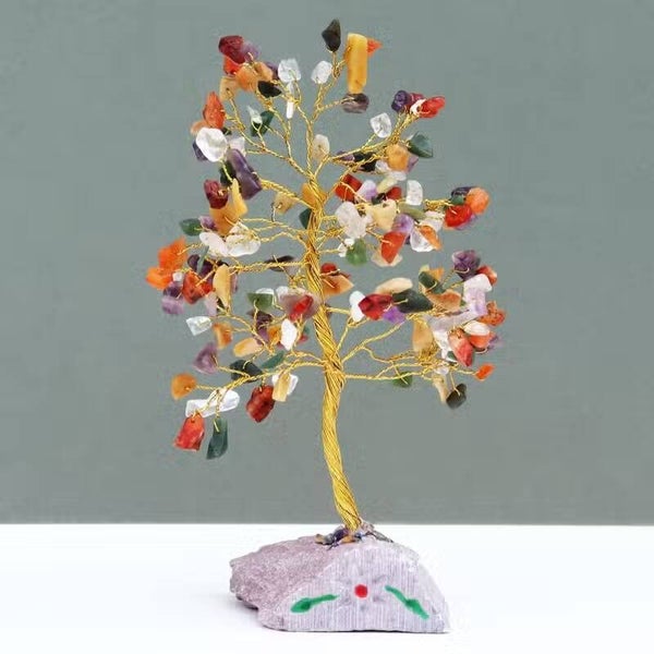 Indischer Edelsteinbaum Multi-Stein – 160 Steine