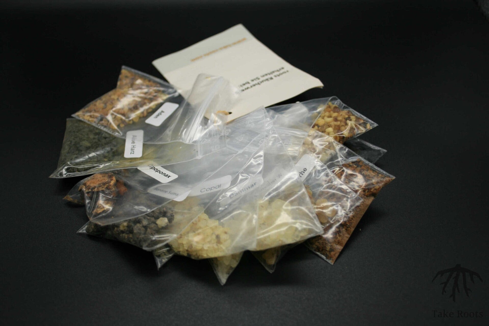 10er Schnupperset Harze & Weihrauch - Zum Ausprobieren oder als Geschenk