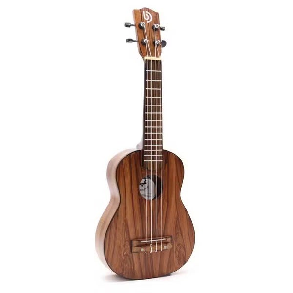 Von Hand gefertigte Ukulele – klassisches Natur-Finish (4 Saiten)