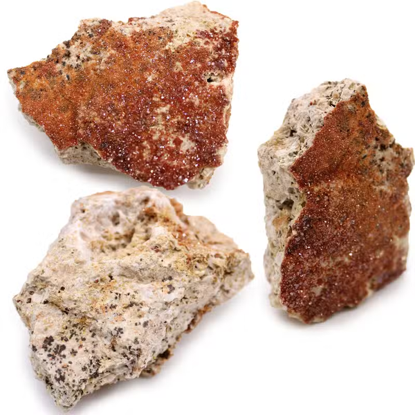 Vanadinit Mineralien aus Marokko (ca. 20 Stück) - Gutes für dein Zuhause