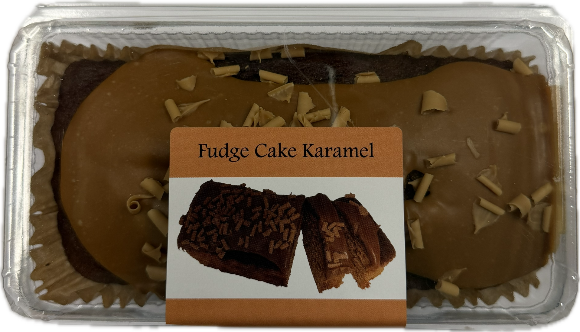 Goudeliers Banket Fudge Cake Caramel