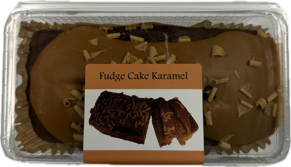 Goudeliers Banket Fudge Cake Caramel