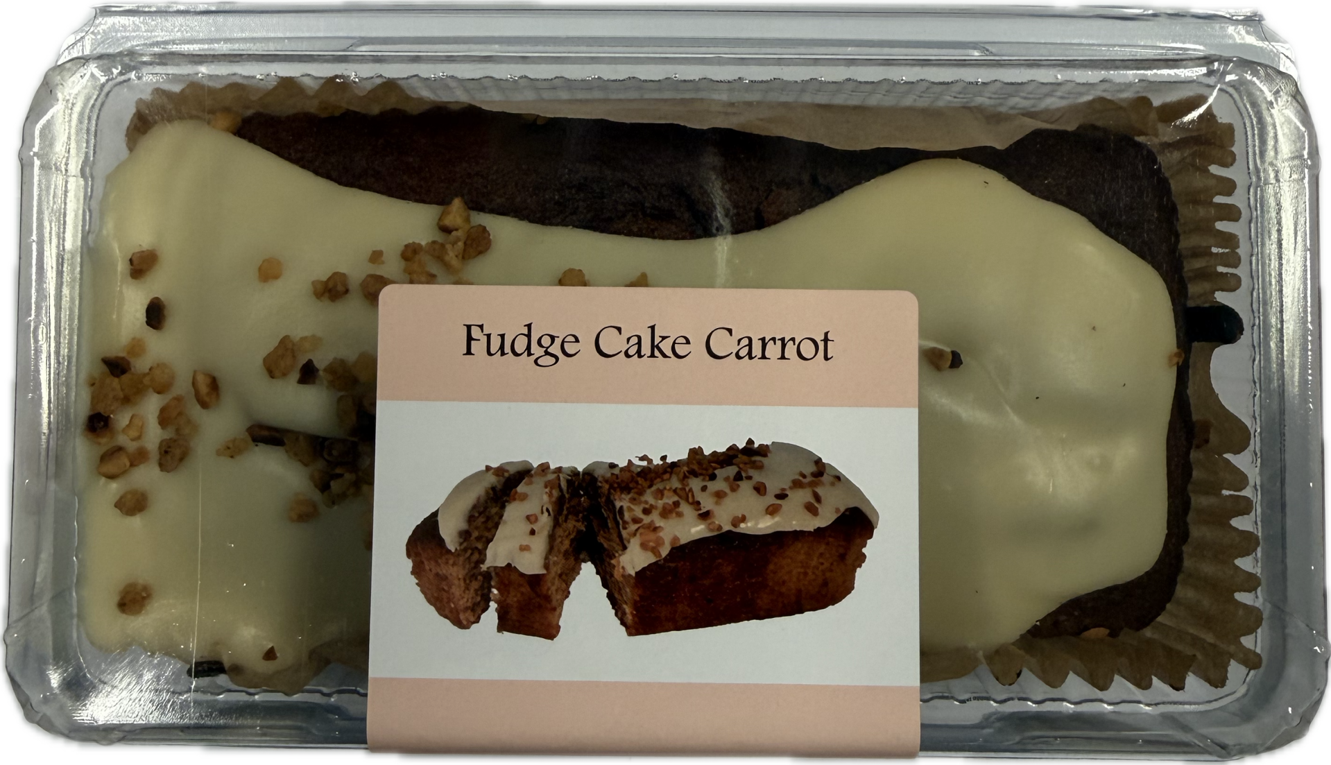 Goudeliers Banket Fudge Cake Carrot