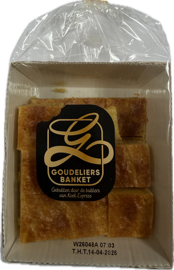 Goudeliers Banket Roomboter Boterblokjes