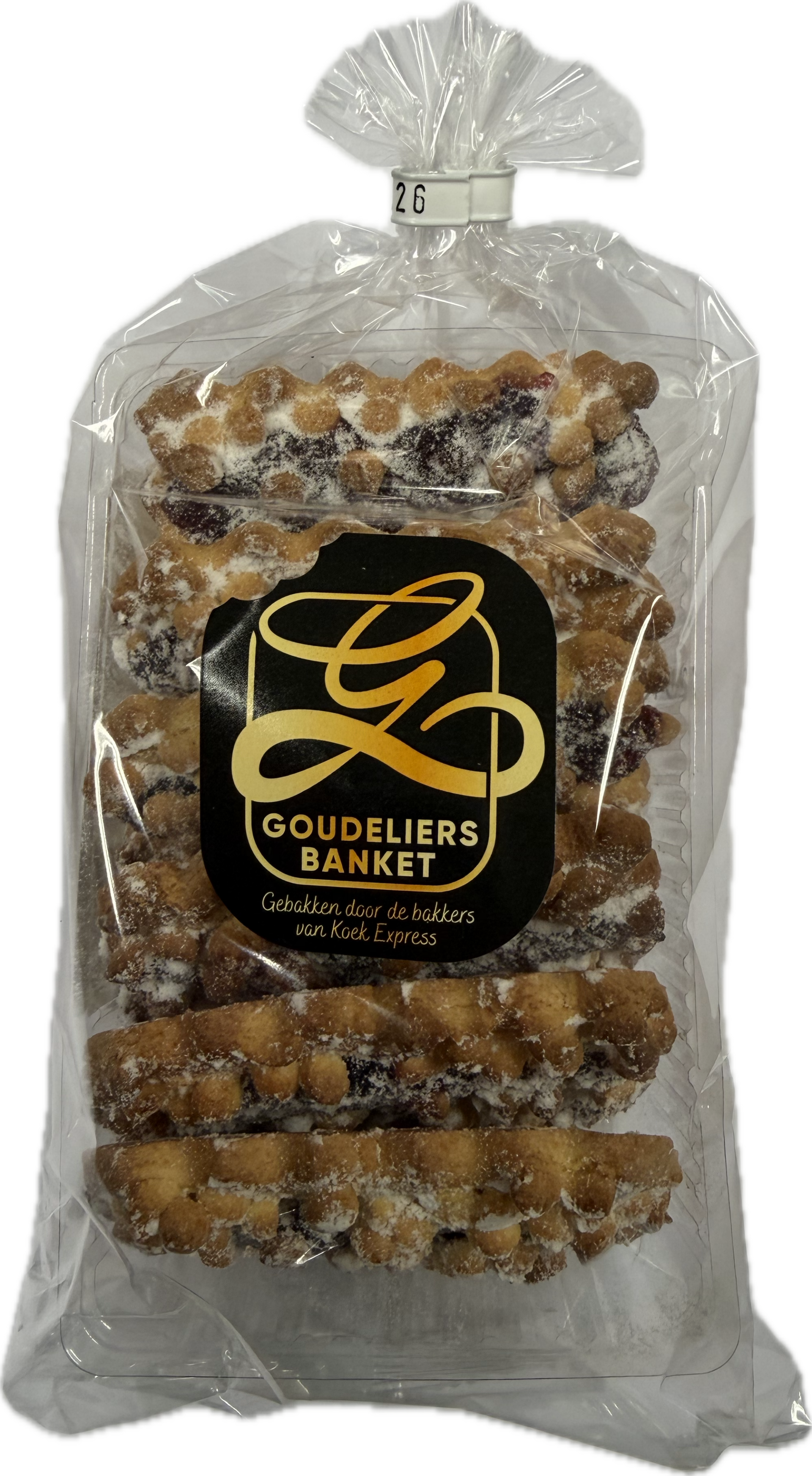 Goudeliers Banket Kersen Kruimelkoeken