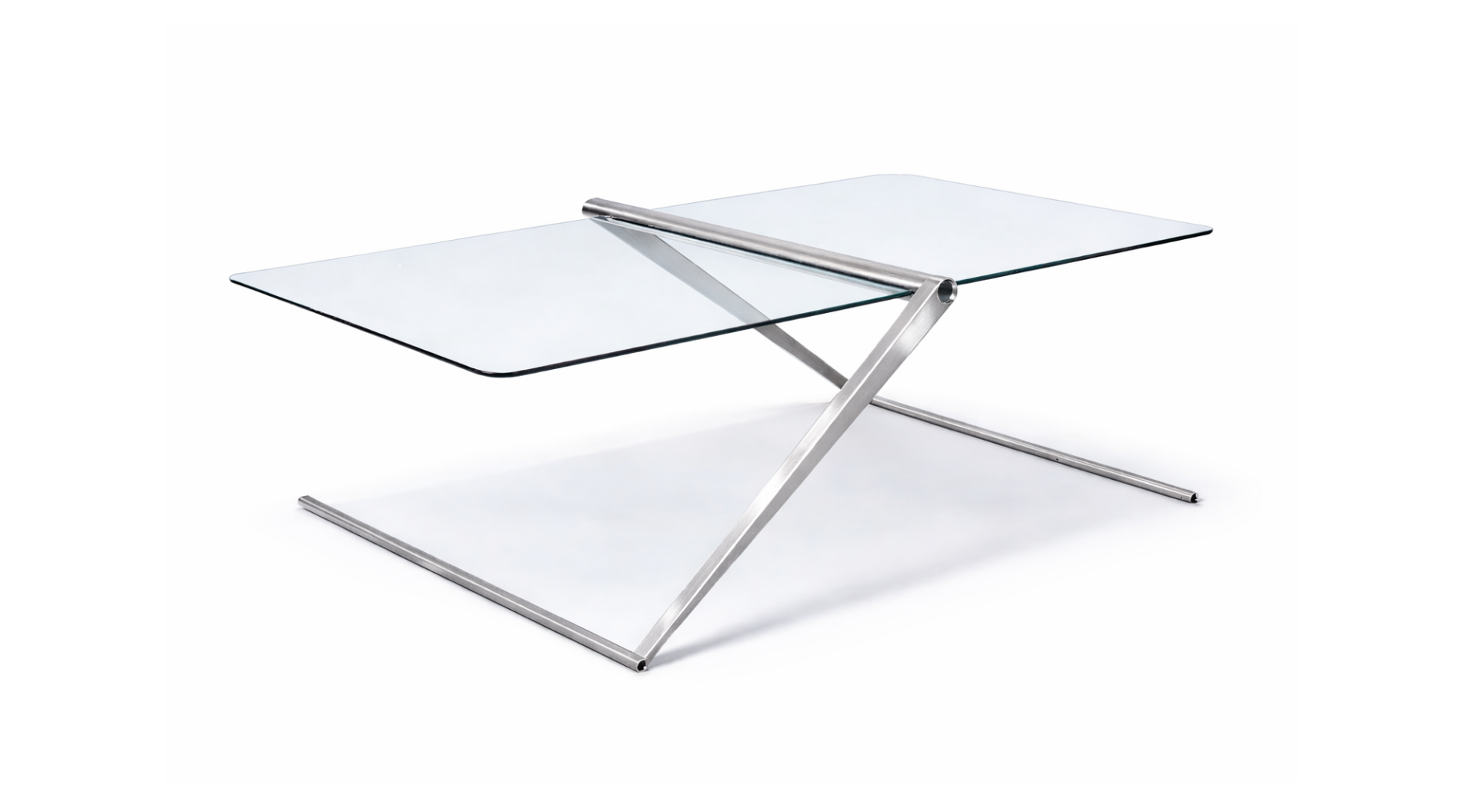 bord i stål og glass design og produksjon av bjerkdesign