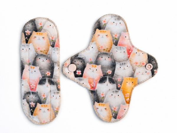 Erste Slipeinlagen " First Lady Cats", 2er Set