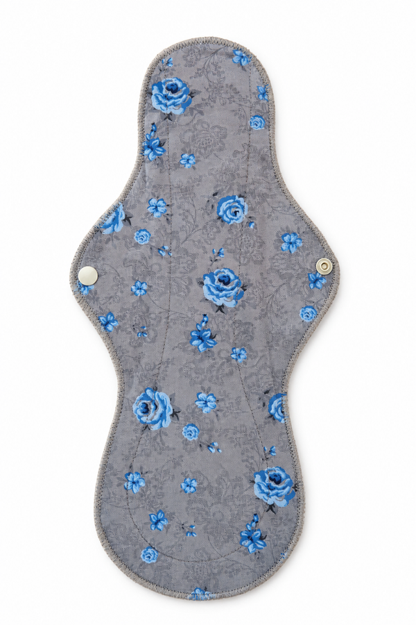 Blaue Rosen Stoffbinde L1