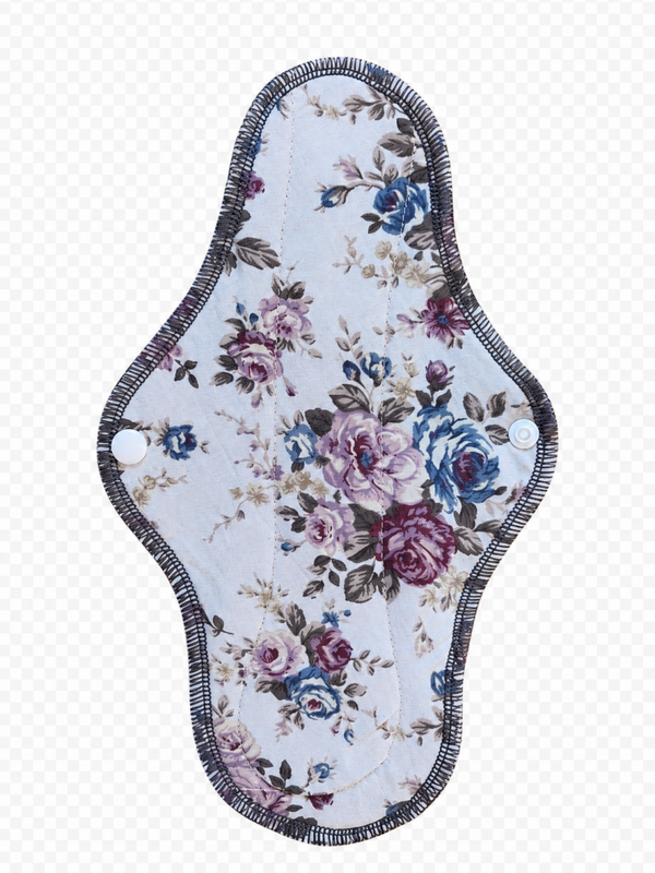 Blumen Stoffbinde hell
