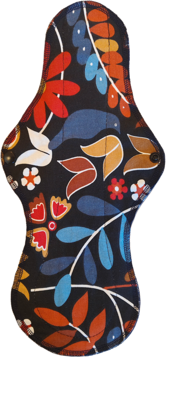 Floral Dunkel Stoffbinden