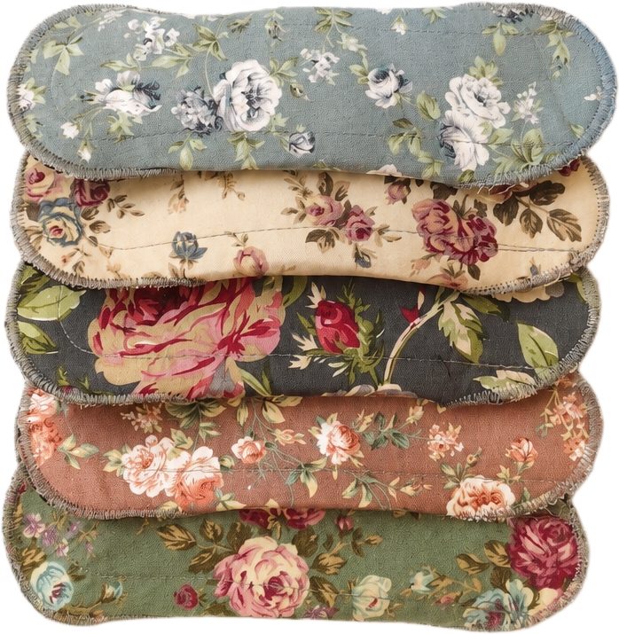 Blumen Stoffbinden 5er Set