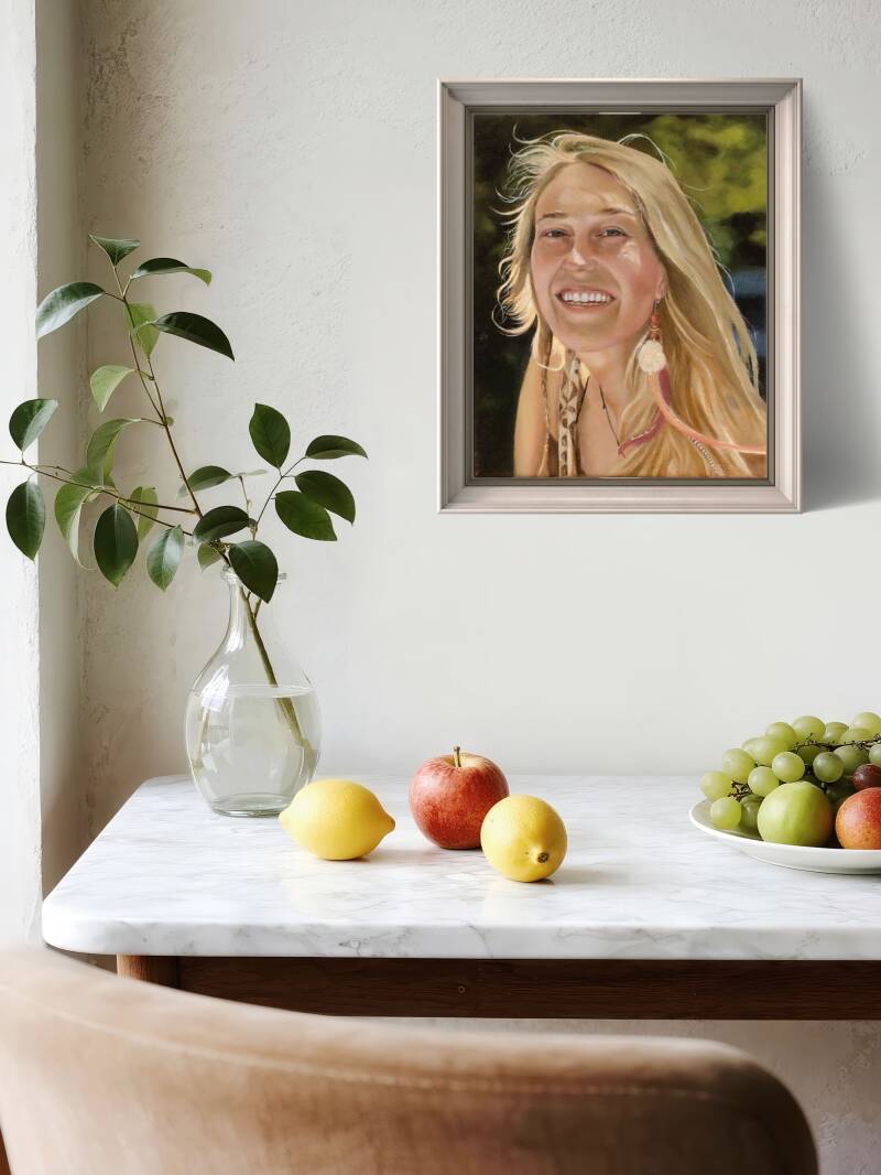 Overzichts foto dochter Joy