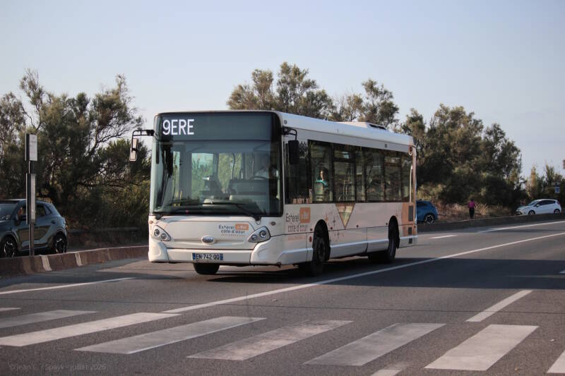 HeuliezBus GX137L n°10 -Estérel Cars  - Ligne 9 - ©Spayk