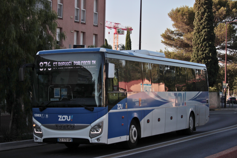 Iveco Evadys - n°1383 - SNT SUMA - Ligne 876 - ©Spayk
