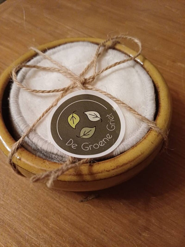 Herbruikbare make- up pads