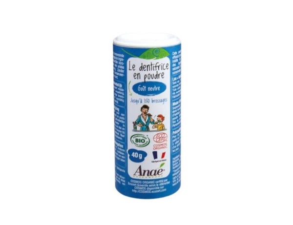 Tandpastapoeder zonder fluor 40 g