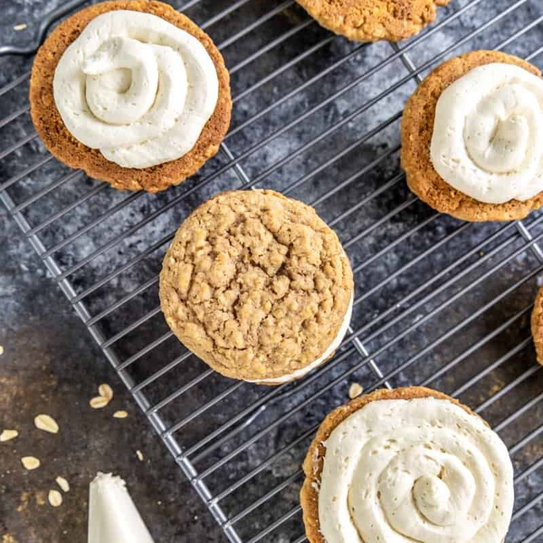 Oatmeal Cream Pie Cookies