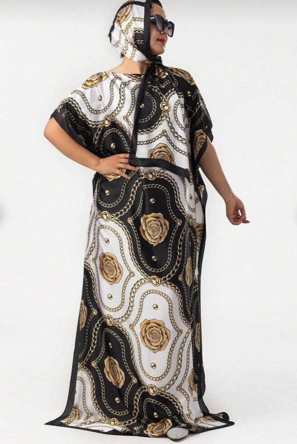 Royal Chain Maxi Dress