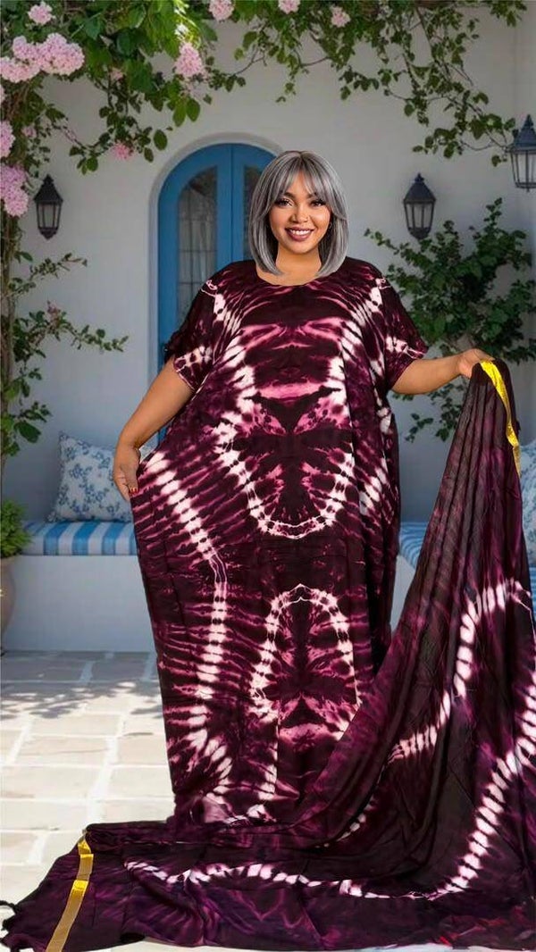 Amara Tie-dye Mumu