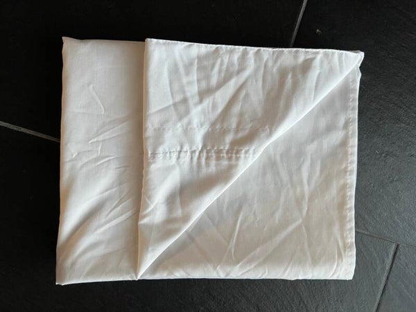 Witte sluier voor rechte sluierstok