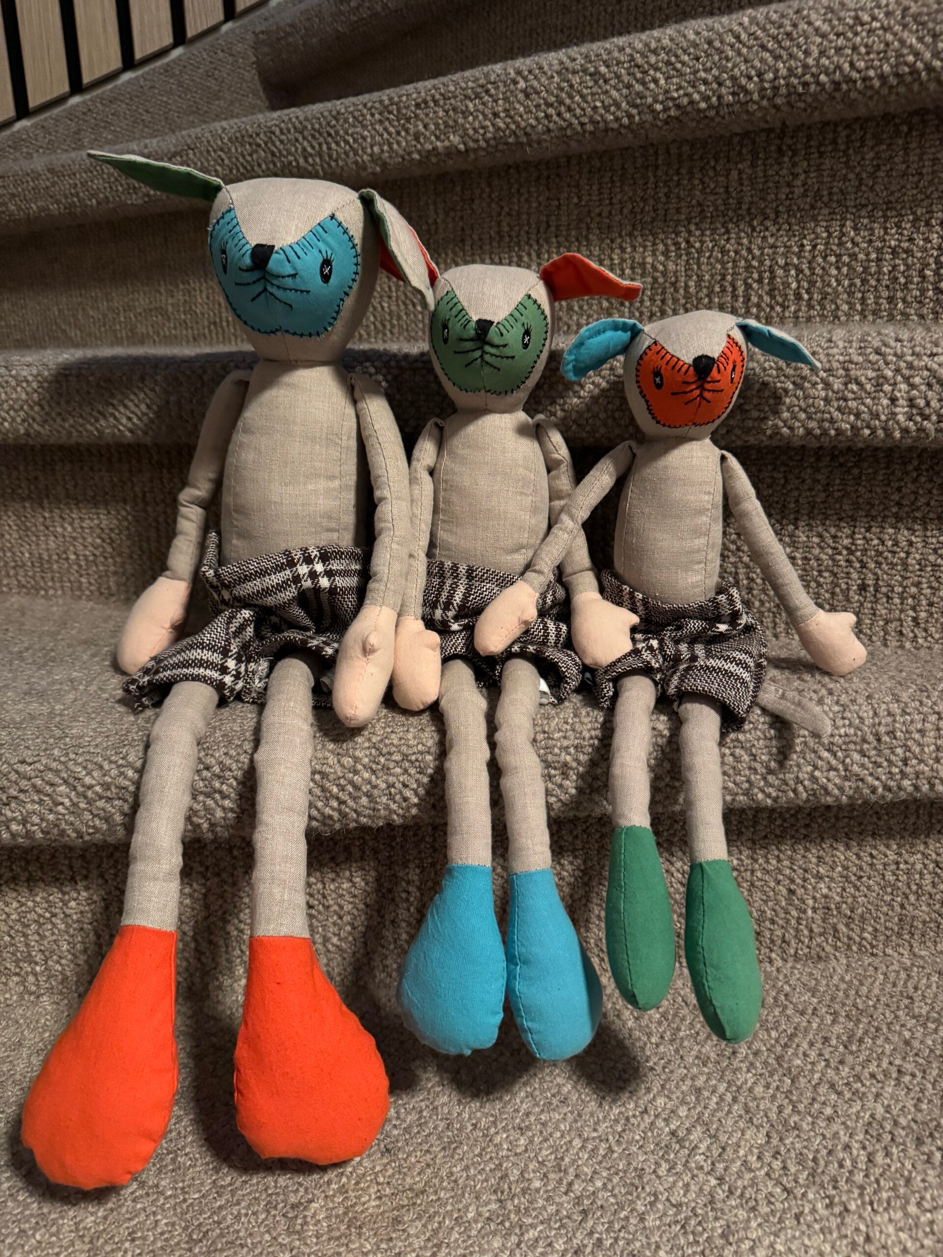 3 knuffels van Imps &elfs