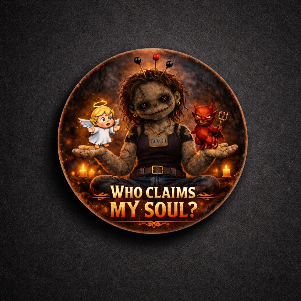 DVO Button Who Claims My Soul