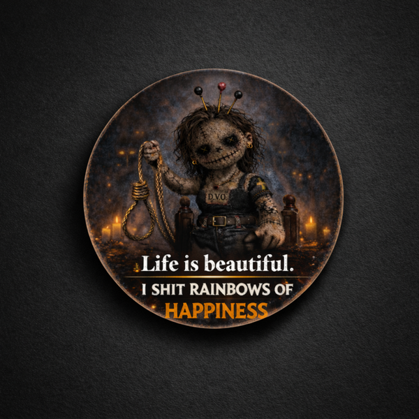 DVO Button Life Is Beautiful