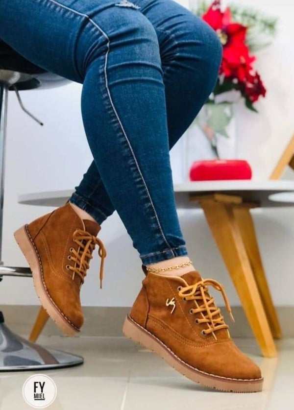 Botín Vélez suela espansolada💫💫💫 dama 😍 sintético