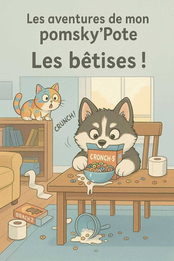 Les bêtises de votre Pomsky' pote !