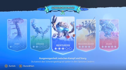 Lego Horizon Adventures Schwierigkeitsgrade