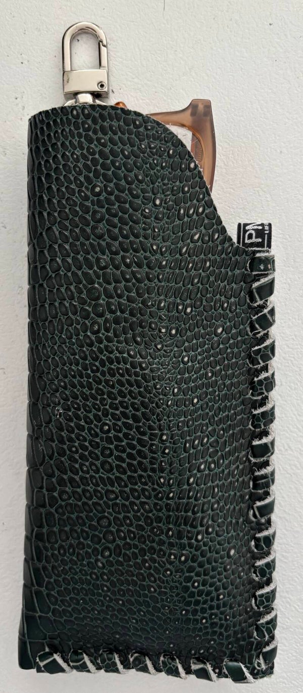 Brillenhoes - Groen - Print -