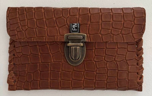 Portemonnee - Cognac - Mambaprint -