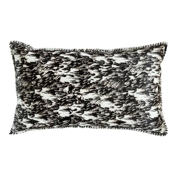 Kussen - Leer - Koeienhuid - 40x70cm -