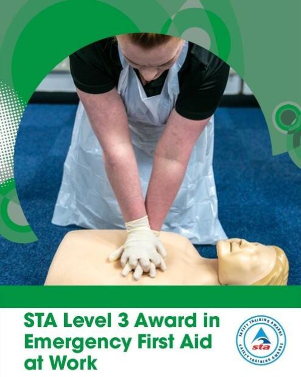 Emergency First Aid at Work (1 Day) - At your venue (Up to 12 people)