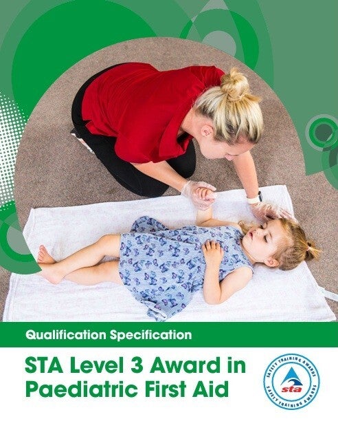 Paediatric First Aid (Blended Learning) - 6 hours E-learning + 6 hours Face to Face training - At our venue (Per Person)